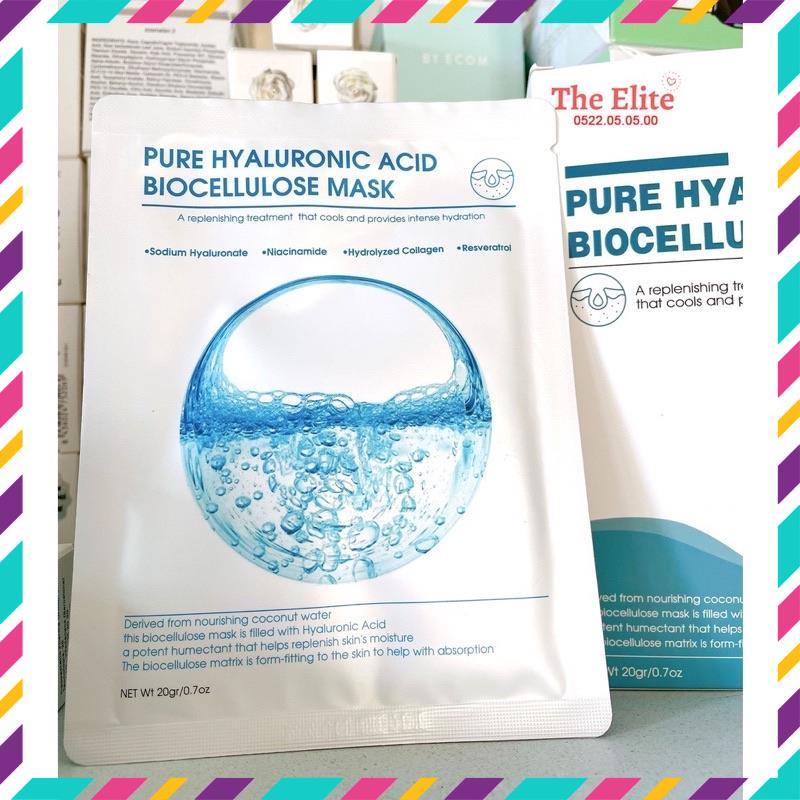 Mặt nạ làm trắng, cấp ẩm Biocellulose Mask Pure Hyaluronic Acid 20 gr
