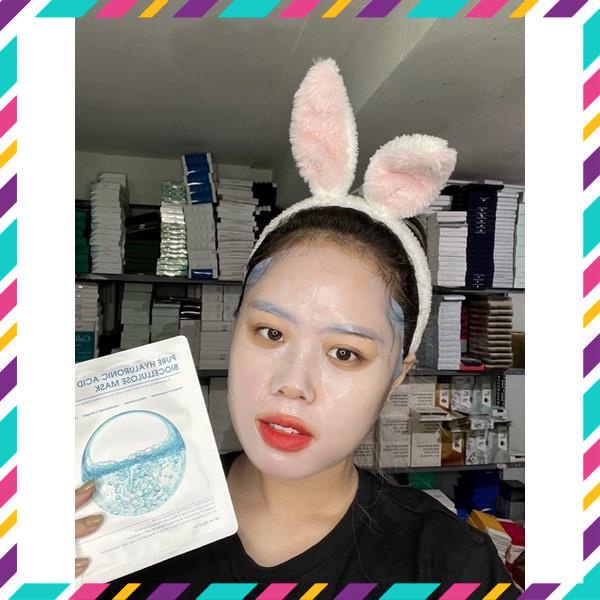 Mặt nạ làm trắng, cấp ẩm Biocellulose Mask Pure Hyaluronic Acid 20 gr