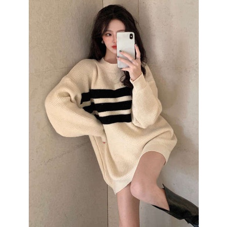Áo sweater Phong Cách Hàn Quốc Thời Trang Thu Đông Mới Dành Cho Nữ 2023