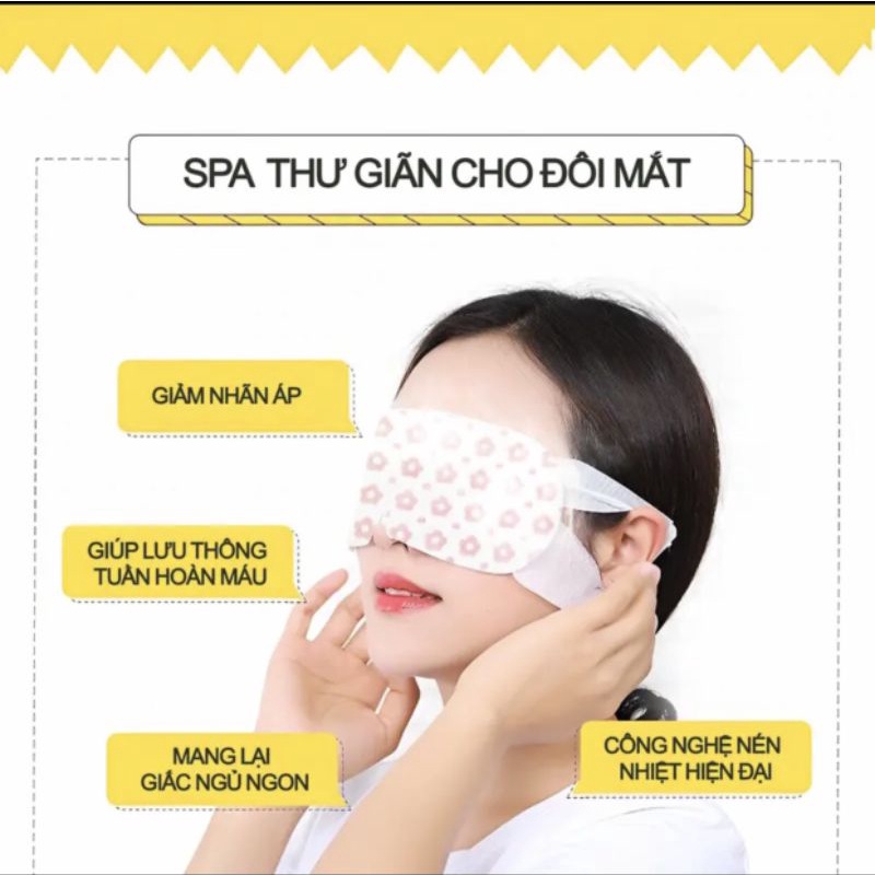Mặt Nạ Mắt Nóng MEIBU Giúp Thư Giãn, Ngủ Ngon Tăng Cường Thị Lực
