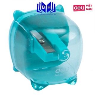 Gọt bút chì deli e0557 - chuốt chì hình chú heo deli 0557