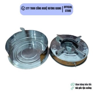 Combo bếp cồn và mâm chắn gió Inox chuyên dùng cho quán nhậu, quán lẩu - Bếp cồn nấu lẩu và mân chắn gió Inox giá sỉ