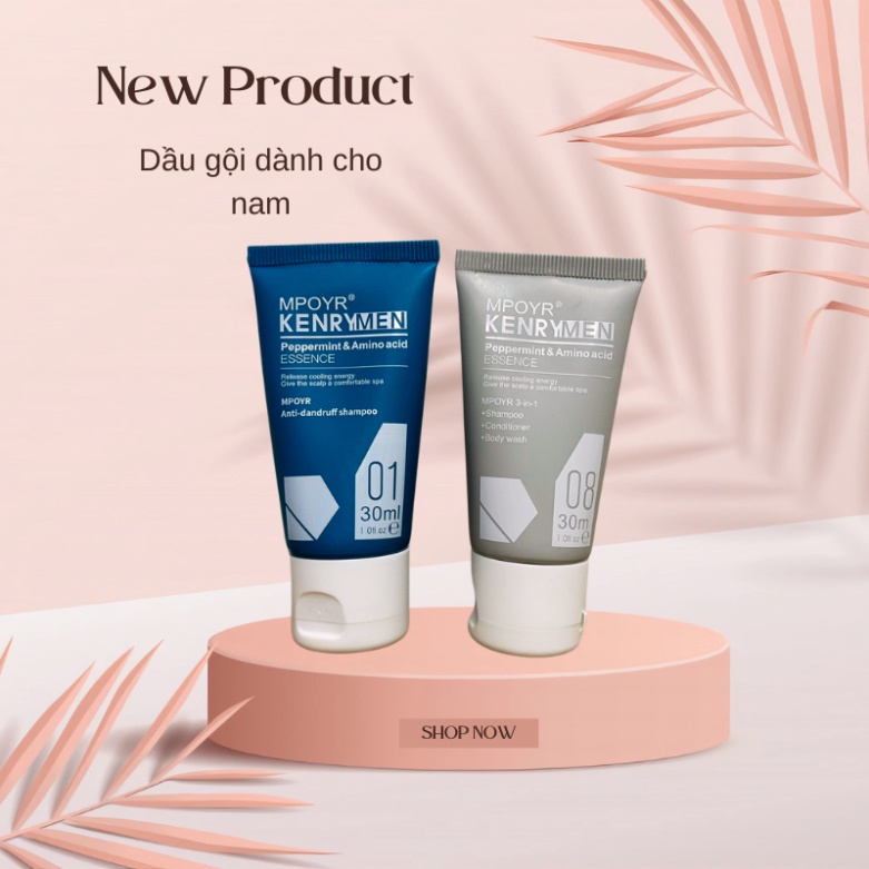 Dầu gội đầu nam ngăn ngừa gàu Kenry Men Mpoyr Anti Dandruff Shampoo