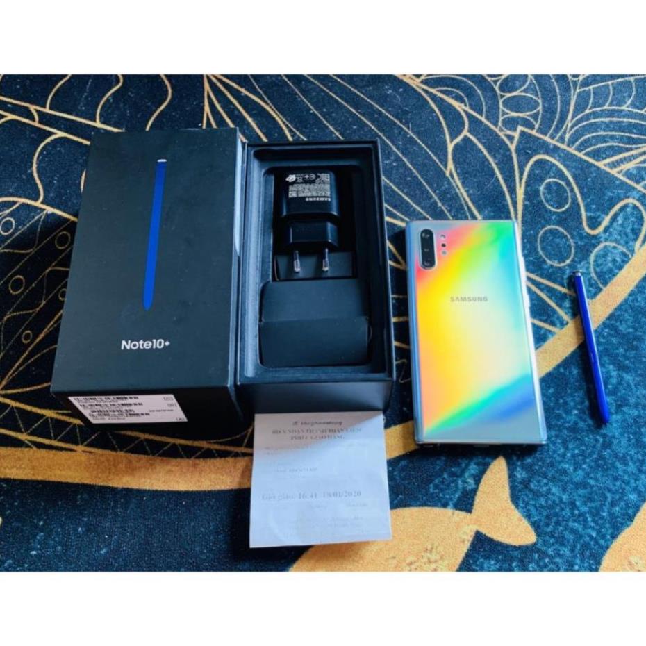 Điện Thoại Samsung Galaxy Note 10 Plus | Ram 12Gb | BộNhớ 256Gb | Bút Spen Hàng ChínhHãng 5.0