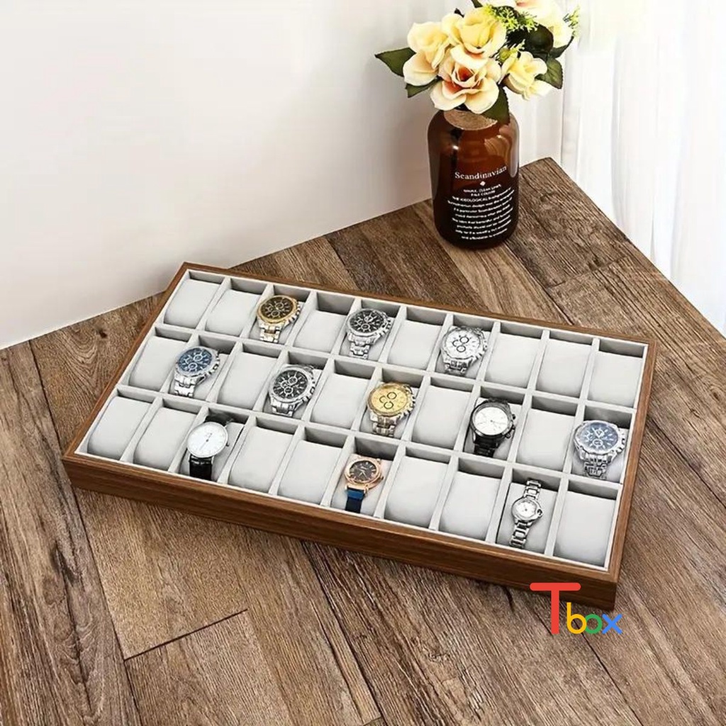 Khay trưng bày 30 chiếc đồng hồ dành cho cửa hàng chuyên bán đồng hồ SKT61