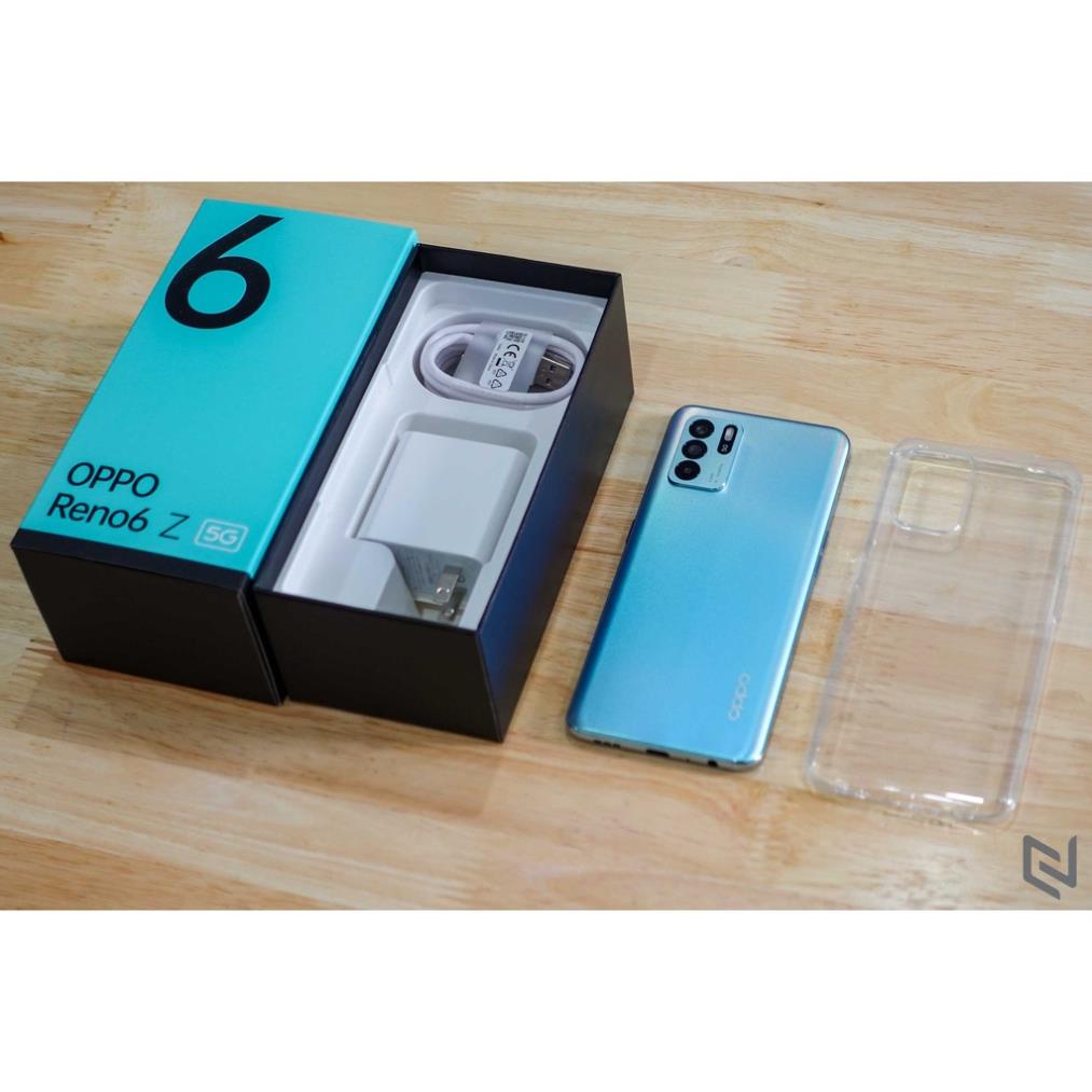Điện thoại OPPO Reno6 Z 5G  thiết kế siêu đẹp- fullbox nguyên seal BH chính hãng toàn quốc