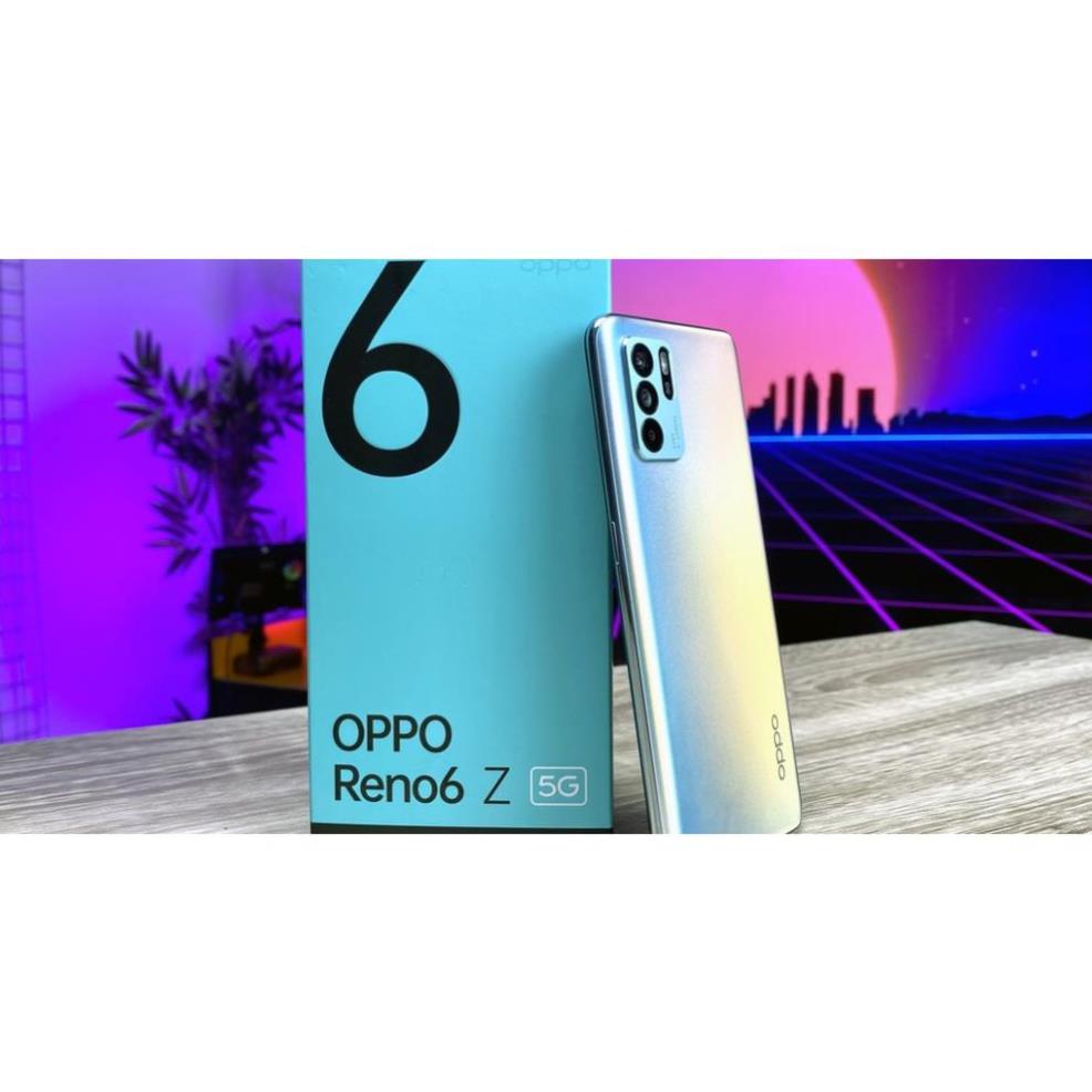Điện thoại OPPO Reno6 Z 5G  thiết kế siêu đẹp- fullbox nguyên seal BH chính hãng toàn quốc