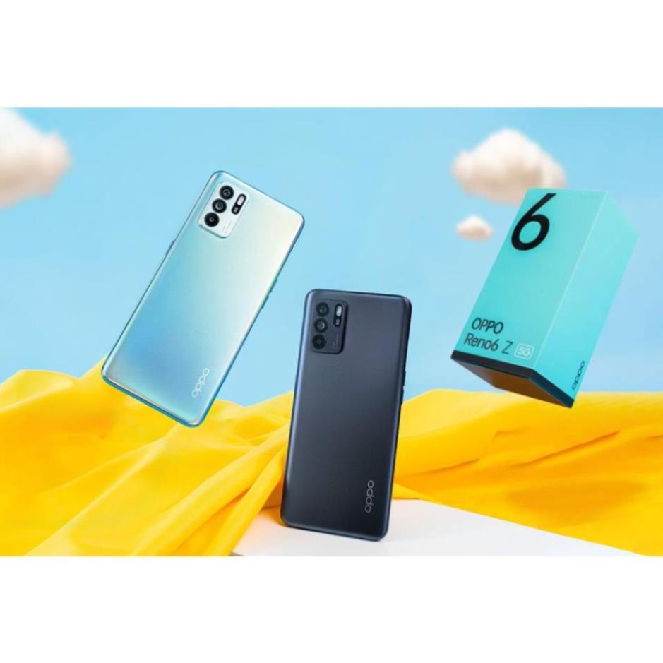 Điện thoại OPPO Reno6 Z 5G  thiết kế siêu đẹp- fullbox nguyên seal BH chính hãng toàn quốc