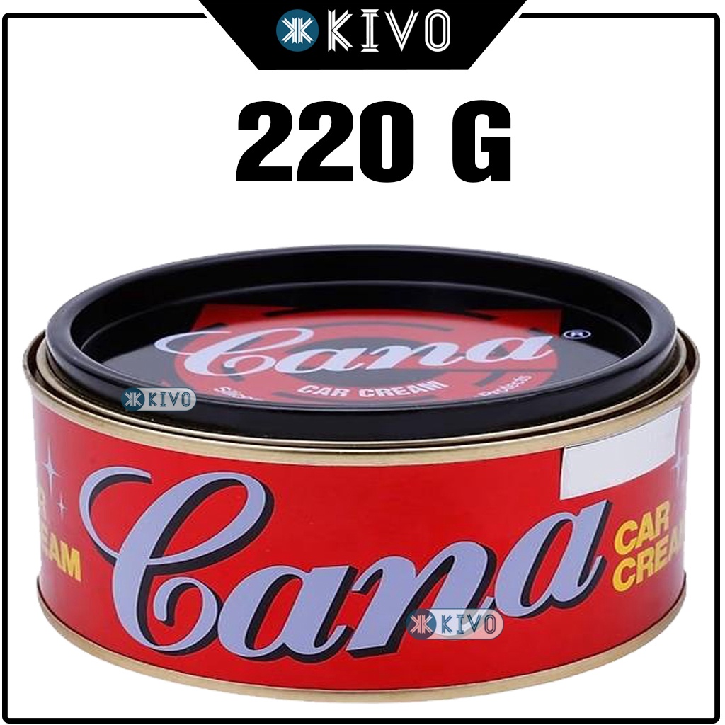 Rẻ vô địch Xi Đánh Bóng Cana Car Cream Thái Lan 100G-220G/ Cana Đánh Bóng Vỏ Xe, Kim Loại , Đồ Gỗ , Mặt Đá