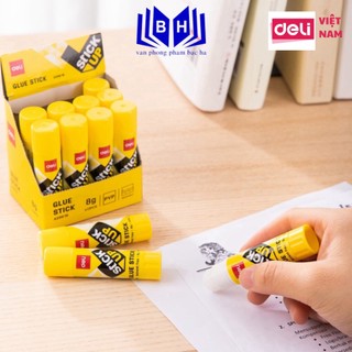 Hồ khô deli, dính nối mạnh 8g, vàng - ea20010