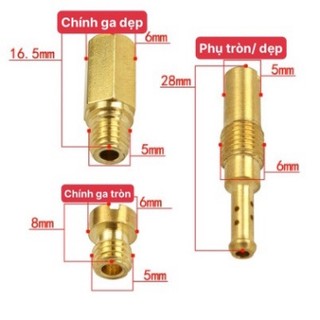 Béc Giclo Chính phụ ga dẹp nova ls bông mai