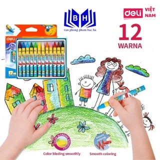 Bút sáp màu deli 12/18/24 màu - c21000/ c21010/ c21020 in ấn hình biệt đội bay siêu đăng - super wings