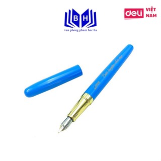 Bút máy kim khí thời thượng Deli CQ899 ( Q899 ) kiến tạo thời trang, ngòi bút đảm bảo chất lượng vượt trội. Có hộp đựng 