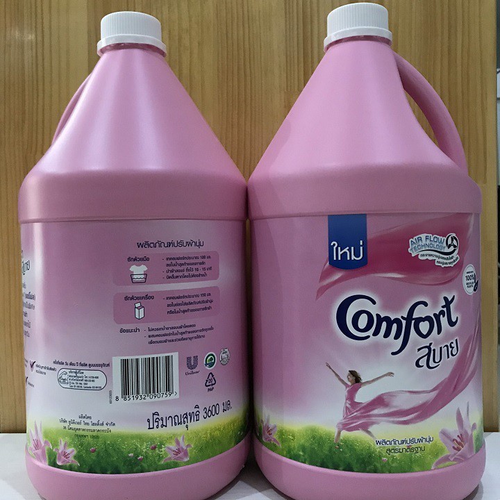 Nước xả vải Thái Lan hương ComFORF 3800ml  - hương nước hoa - thơm lâu