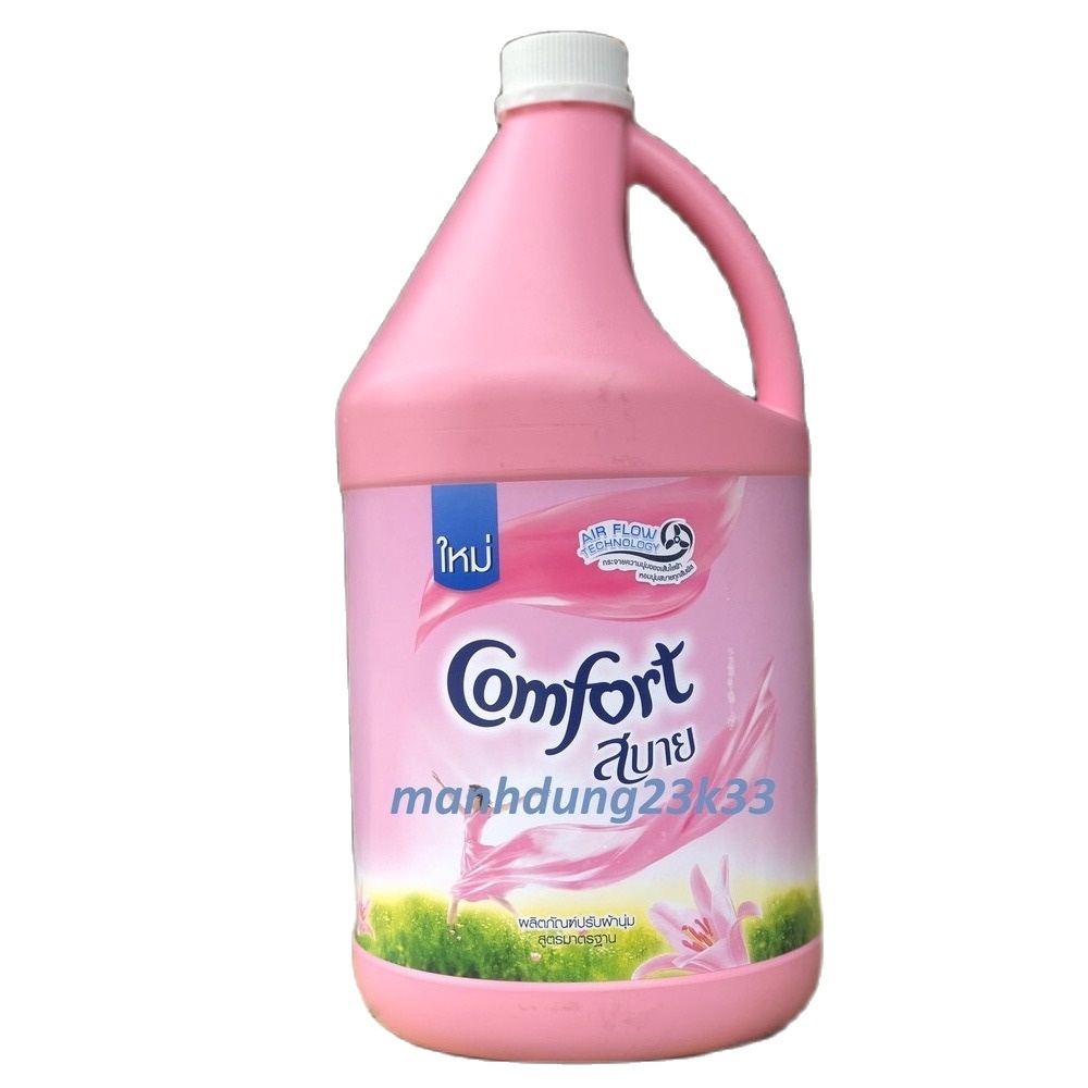 Nước xả vải Thái Lan hương ComFORF 3800ml  - hương nước hoa - thơm lâu