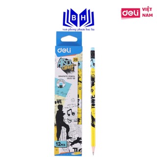 Bút chì gỗ arti 2b deli u53200