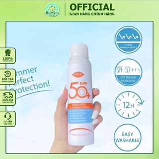 Xịt chống nắng trắng da kháng nước rsea spf50+, pa+++