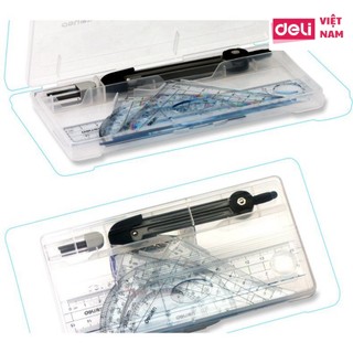 Bộ dụng cụ học tập E9609 ( 9609 ) - Bộ Compa Eke Gồm 6 món