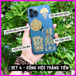 ⚠️FREESHIP⚠️Miếng Dán Điện Thoại Phù Hợp Phong Thuỷ Đẹp Lung Linh