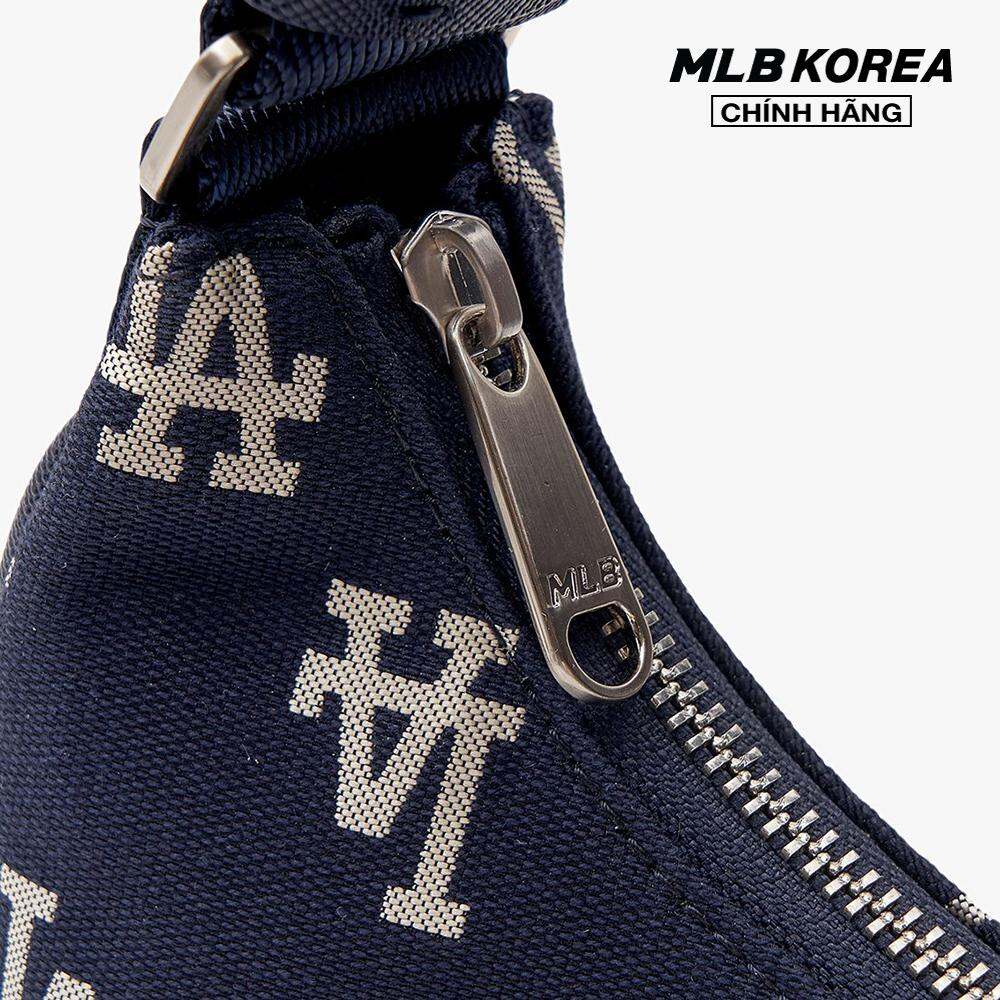 MLB - Túi đeo vai nữ chữ nhật Big Classic Monogram Jacquard Hobo 3ABQL023N-07NYD