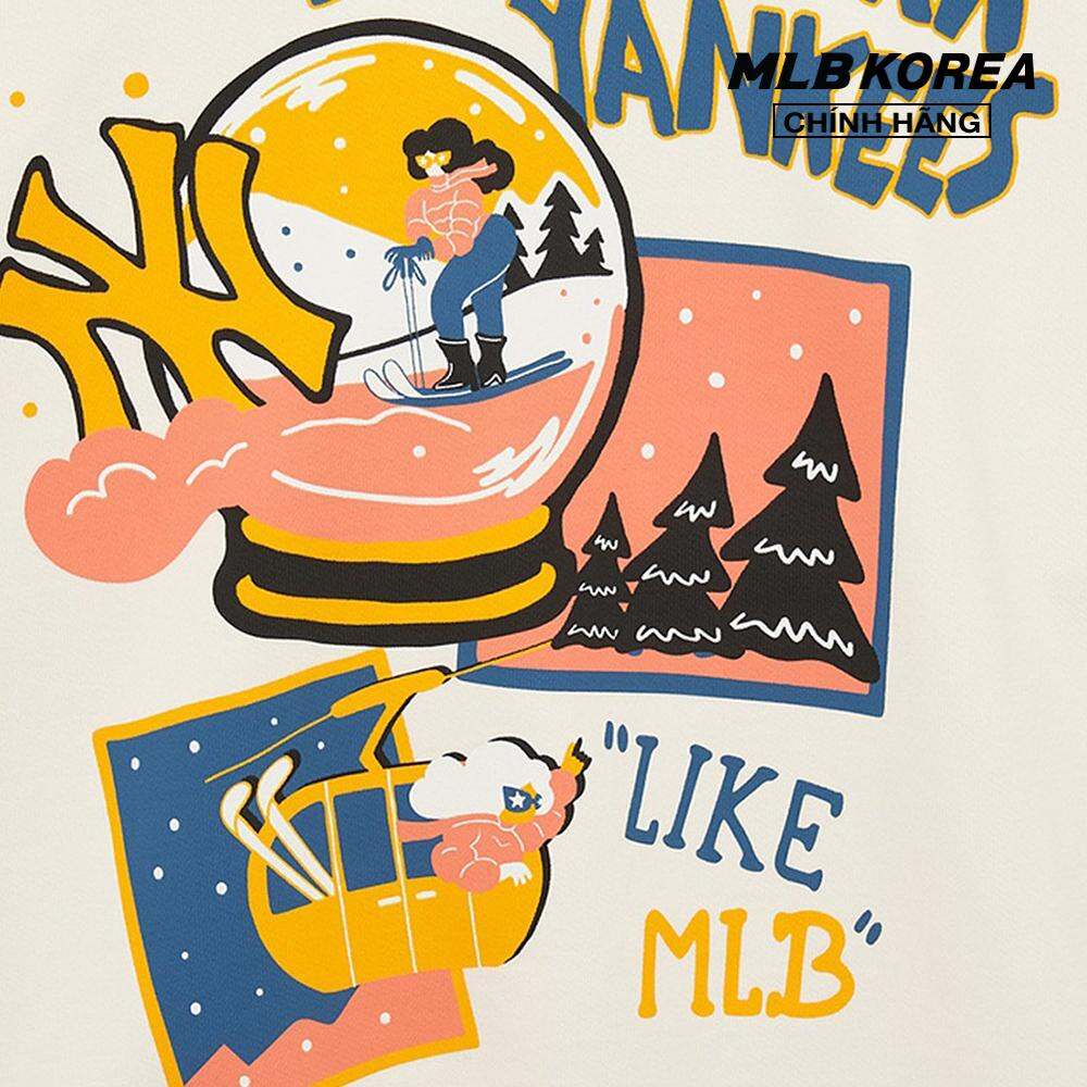 MLB - Áo sweatshirt unisex cổ tròn tay dài thời trang 3AMTL1034-50CRS
