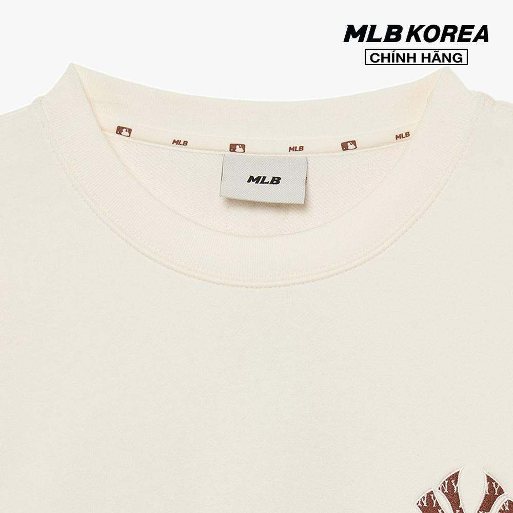 MLB - Áo sweatshirt unisex cổ tròn tay dài Monogram Big Lux 3AMTM1234-50CRS
