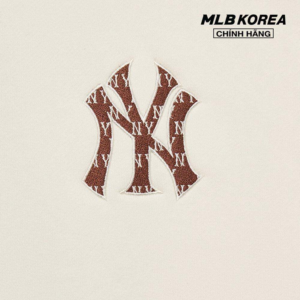 MLB - Áo sweatshirt unisex cổ tròn tay dài Monogram Big Lux 3AMTM1234-50CRS