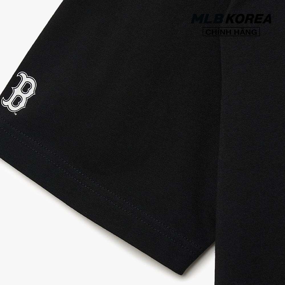 MLB - Áo thun unisex cổ tròn tay ngắn in hình thời trang 3ATSL1134-43BKS