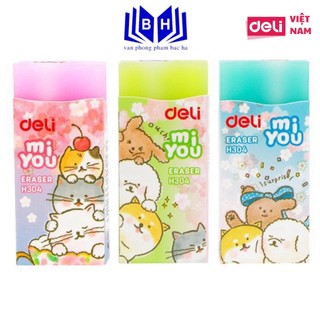 combo 10 cái Tẩy thạch hình chó, mèo - EH303, EH304 ( H303/ H304 )