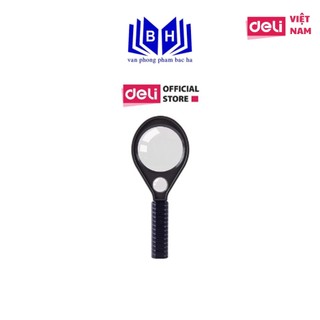Kính lúp 50mm deli 9092 - kích thước: 59mm x 145mm x 50mm