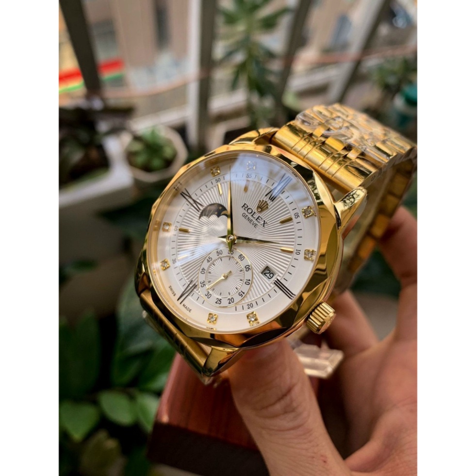 Đồng Hồ Cơ Nam RL 039 Lộ Cơ 2 Mặt, Chạy Full Máy Full Kim - Lịch MoonNight - Chống Nước Chống Xước - Bảo Hành 24 Tháng