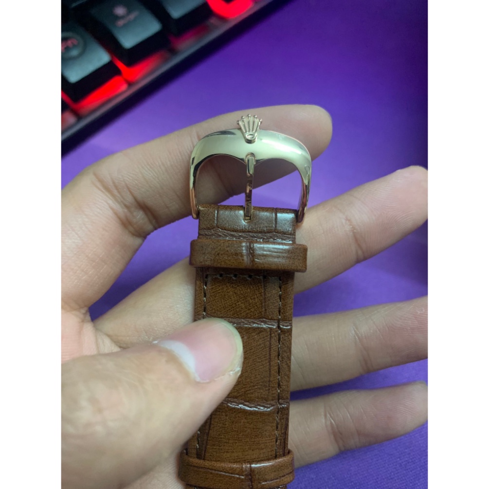 Đồng Hồ Cơ Nam RL 039 Lộ Cơ 2 Mặt, Chạy Full Máy Full Kim - Lịch MoonNight - Chống Nước Chống Xước - Bảo Hành 24 Tháng