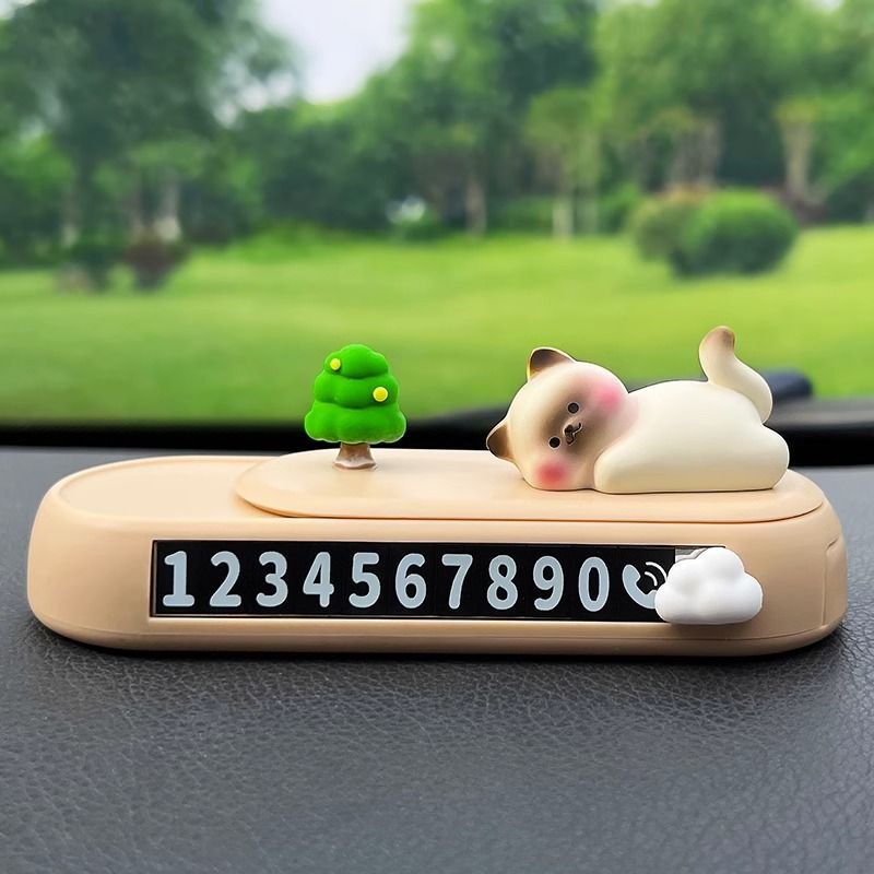 Bảng Số Điện Thoại Đỗ Xe Hơi Tạm Thời Từ Tính Trang Trí Nội Thất Cho Nữ