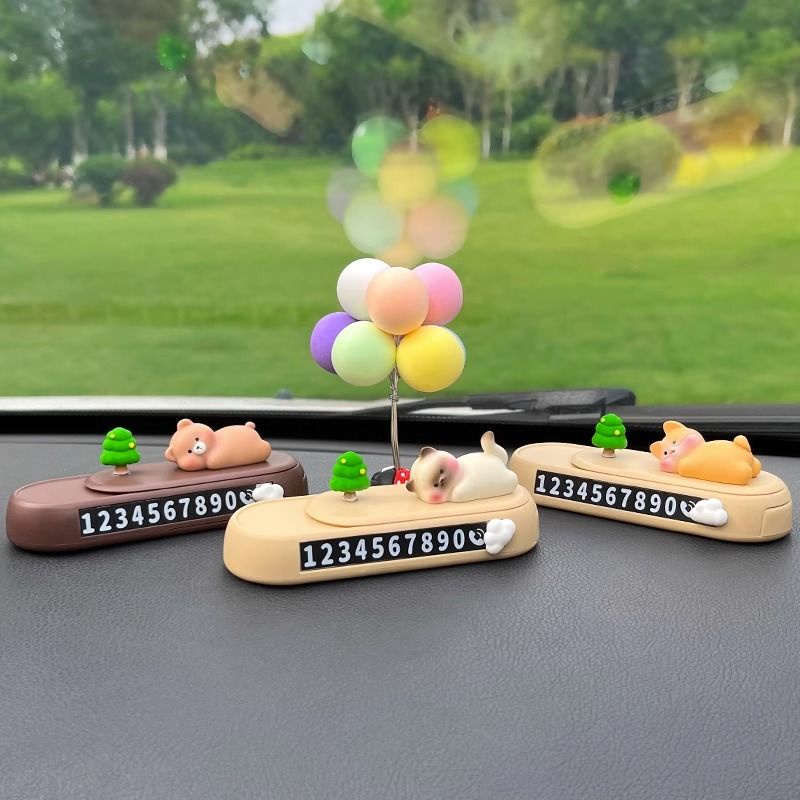 Bảng Số Điện Thoại Đỗ Xe Hơi Tạm Thời Từ Tính Trang Trí Nội Thất Cho Nữ