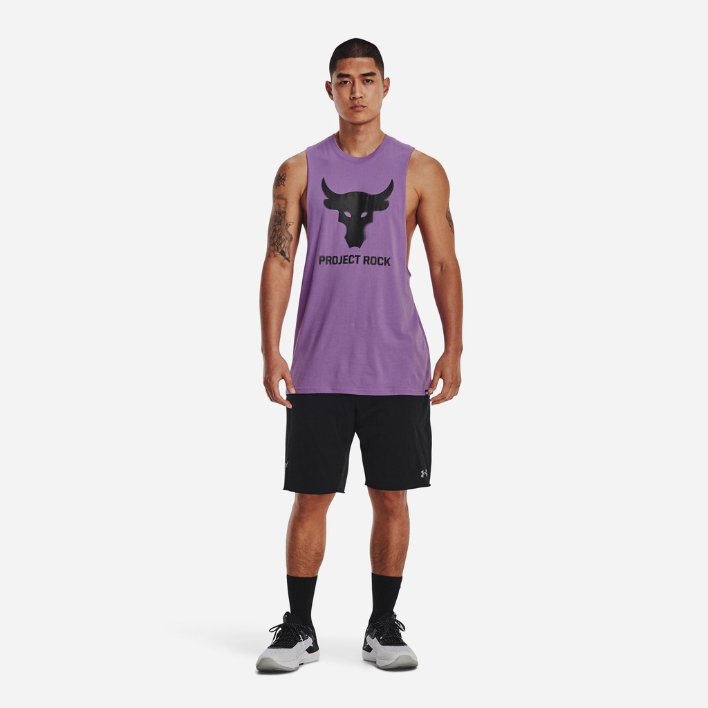 Áo ba lỗ thể thao nam Under Armour Project Rock Training - 1373787-551