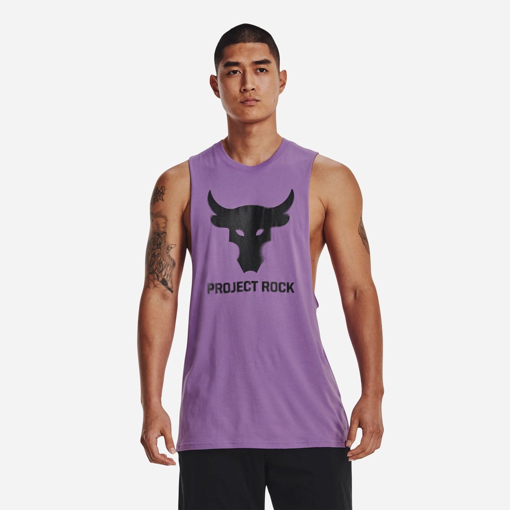 Áo ba lỗ thể thao nam Under Armour Project Rock Training - 1373787-551