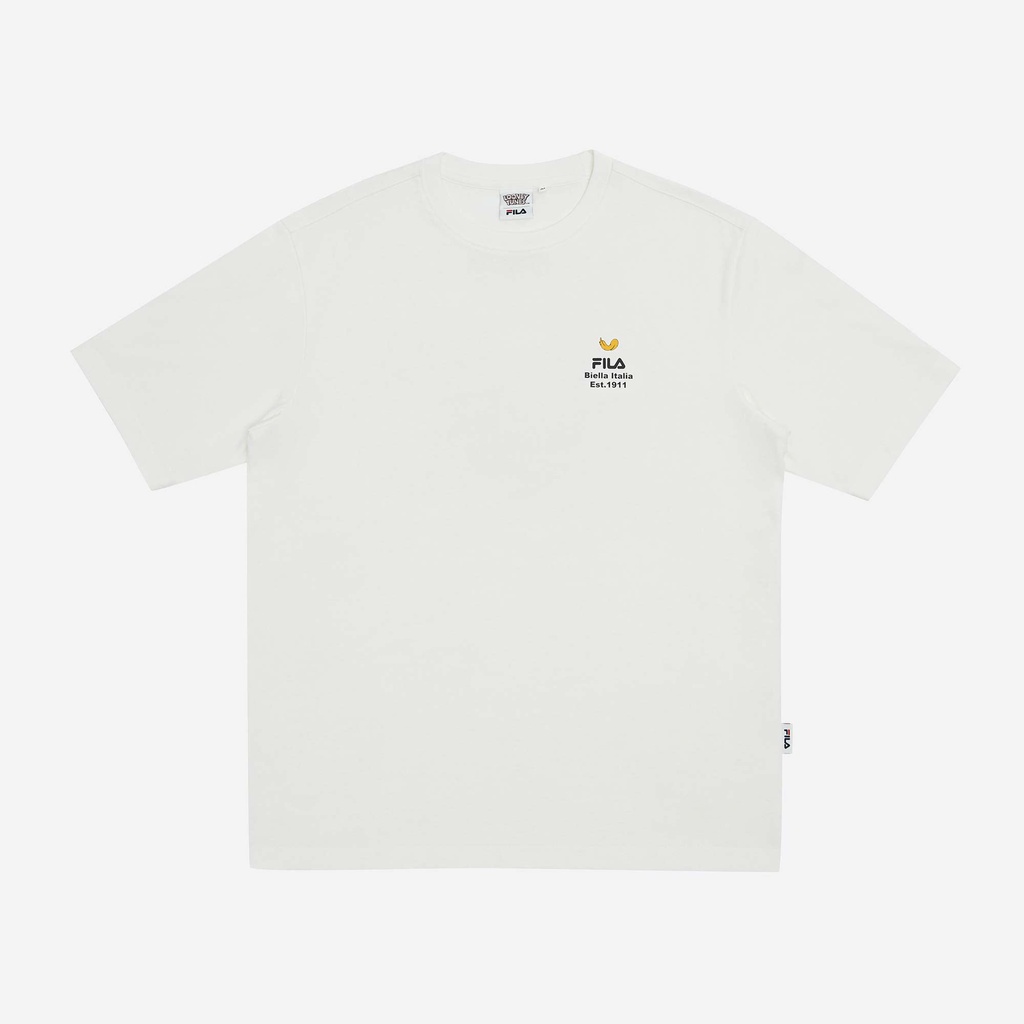 Áo thun tay ngắn thời trang unisex Looney Tunes x Fila - FW2RSF1141X-WHI