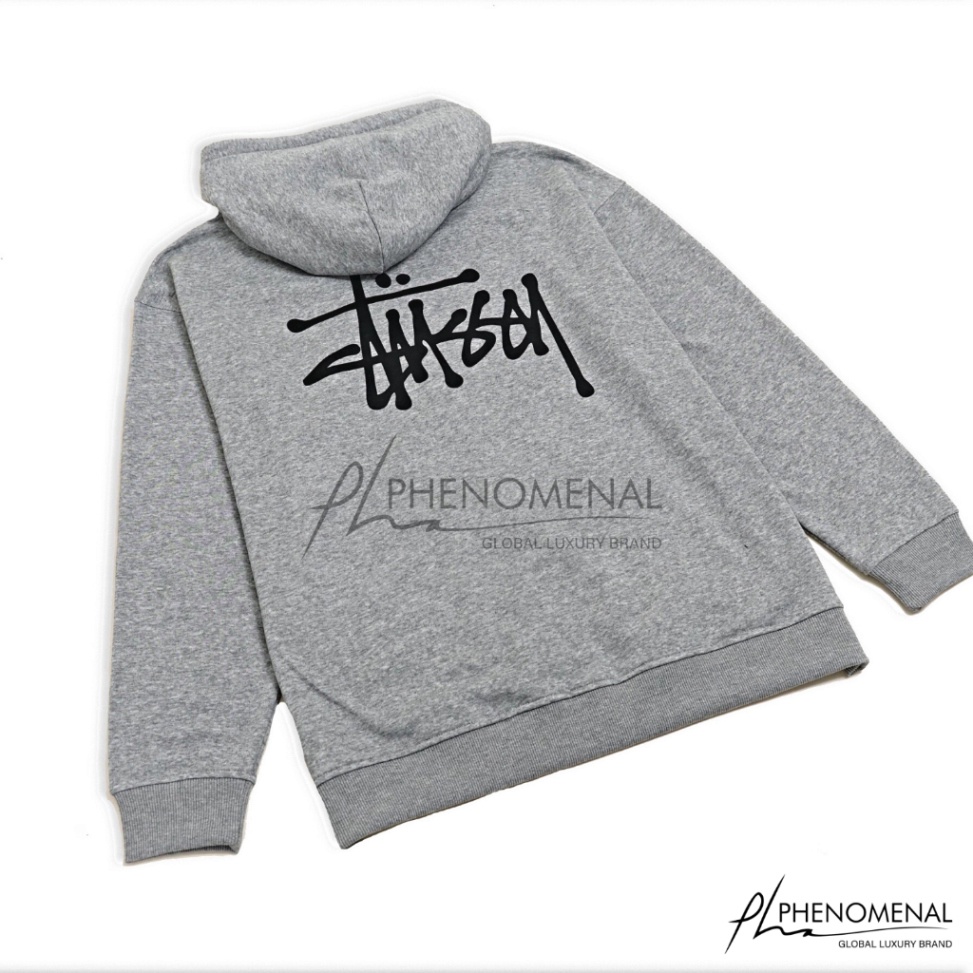 ÁO HOODIE ZIP STUSSY BASIC LOGO , ÁO ZIP STUSSY LOGO NAM NỮ UNISEX