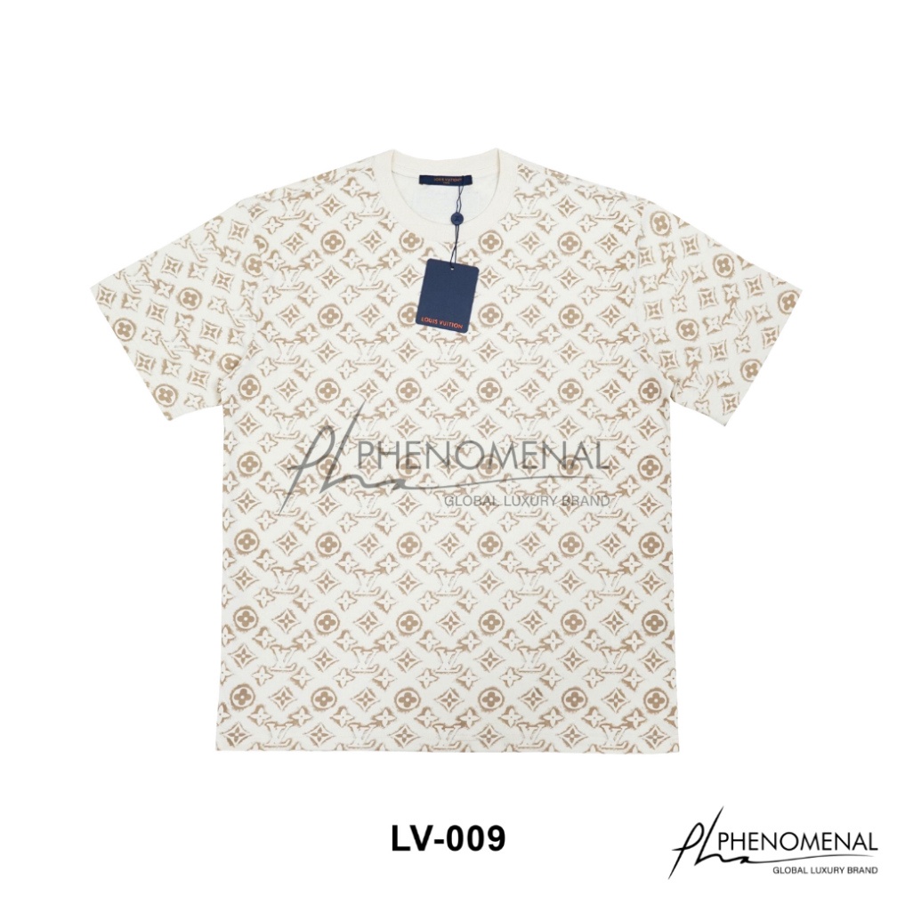 ÁO THUN LV SAND MONOGRAM , ÁO THUN LV FULL LOGO NAM NỮ UNISEX