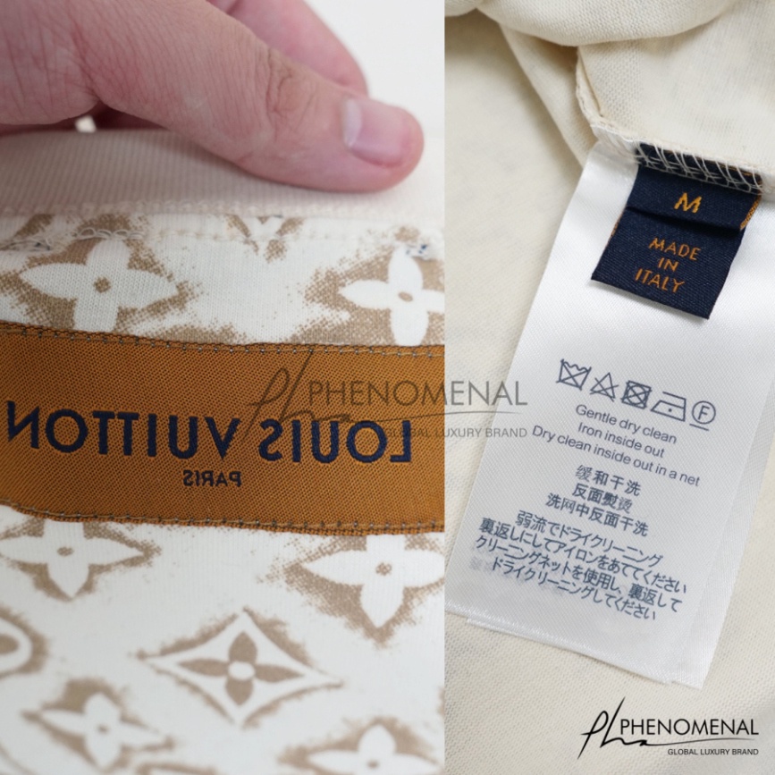 ÁO THUN LV SAND MONOGRAM , ÁO THUN LV FULL LOGO NAM NỮ UNISEX