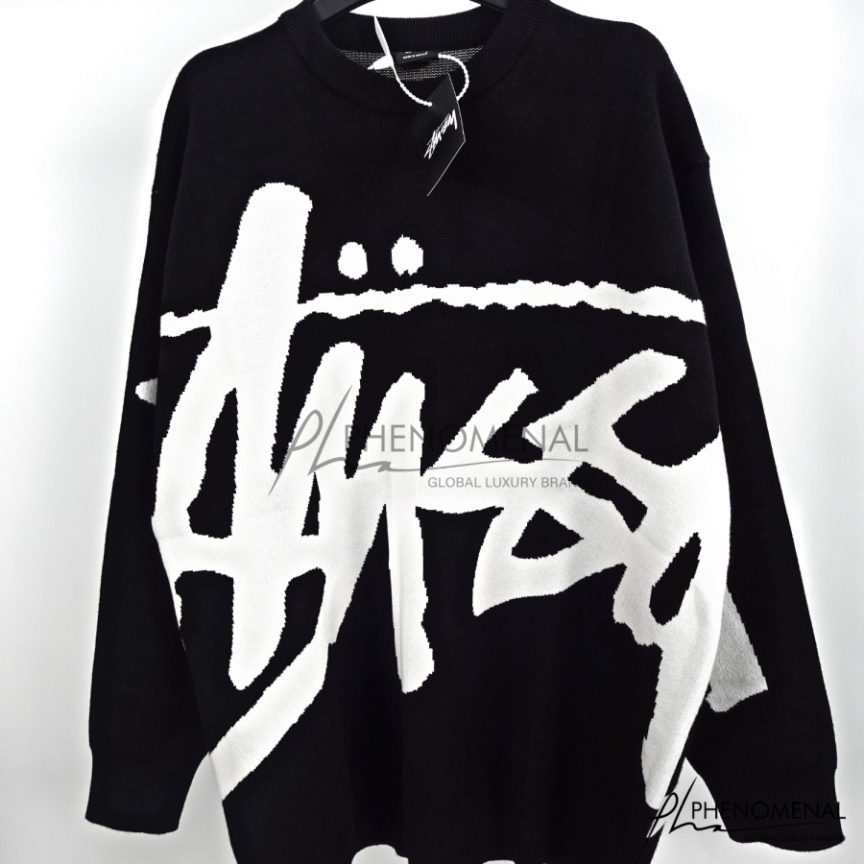 ÁO SWEATER STUSSY STOCK BIG LOGO , ÁO SWEATER STUSSY NAM NỮ UNISEX