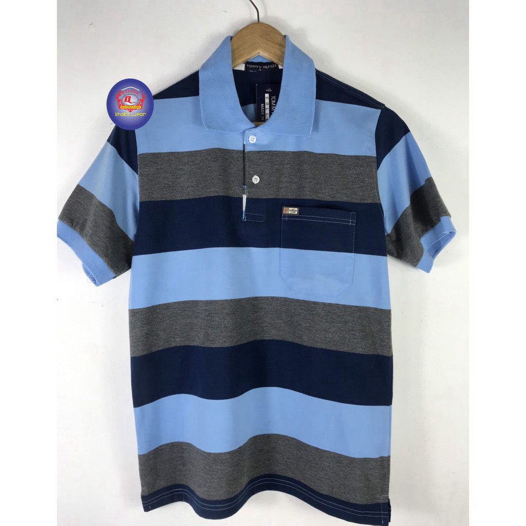 RẺ VÔ ĐỊCH  Áo thun nam trung niên ba sọc ngang vải mềm mịn, hút mồ hôi, không ra màu A0012 trungniennam