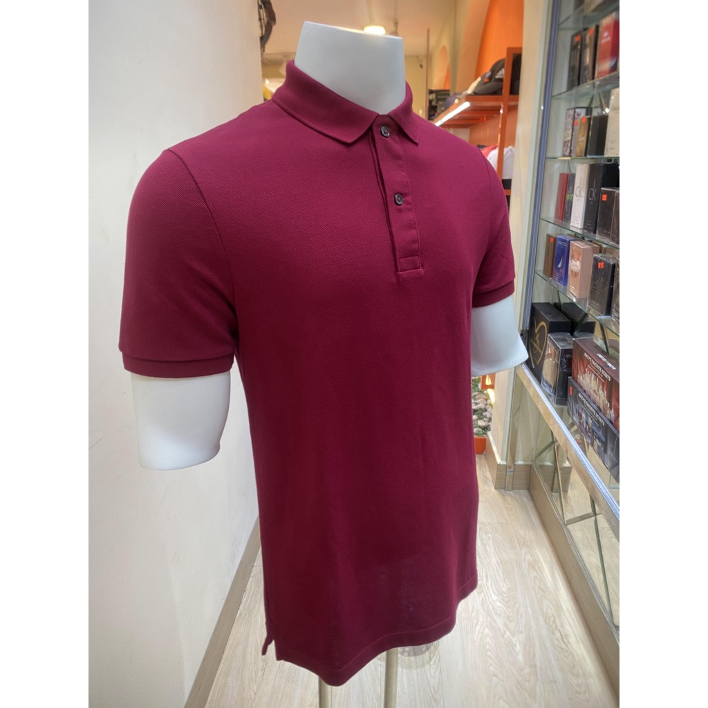 Áo Polo Đỏ Hồng Trơn Lacoste - New - PH124551476 - PC03