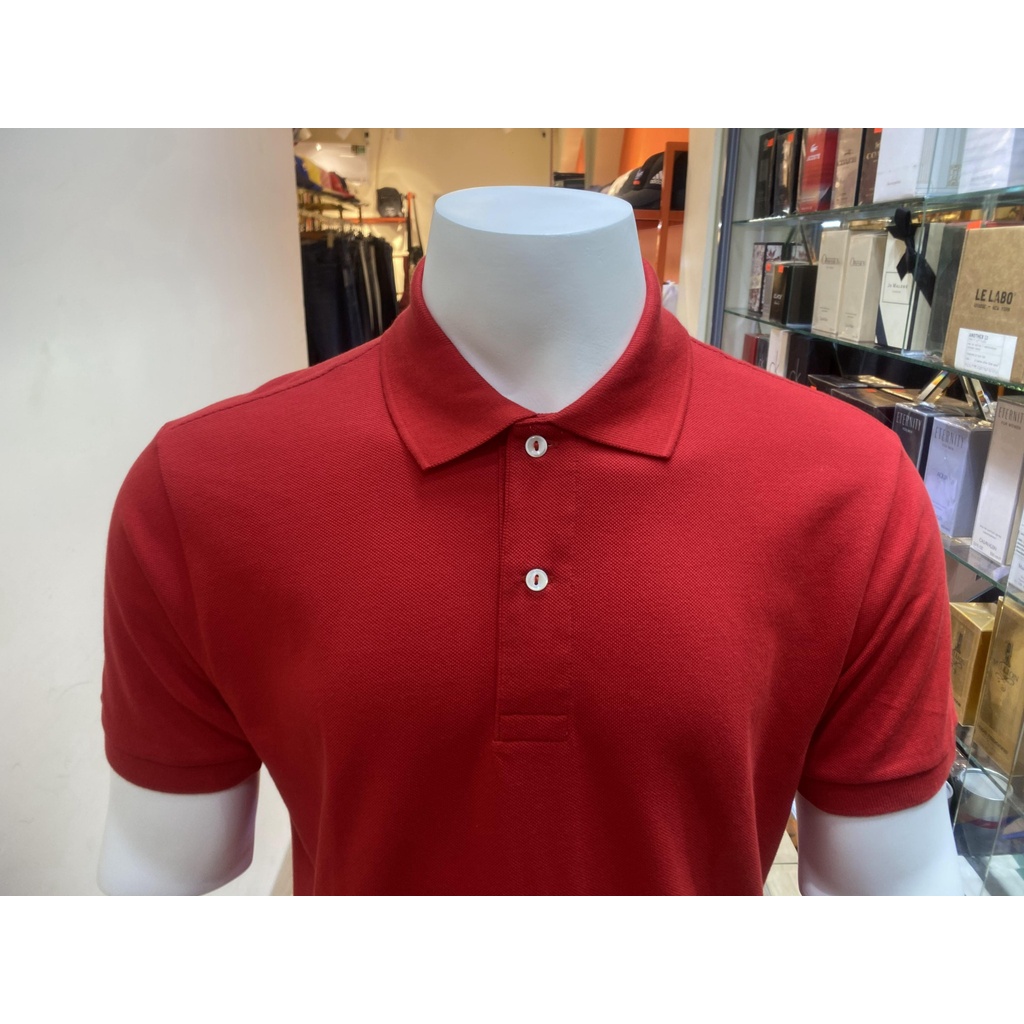 Áo Polo Đỏ trơn Lacoste - PH124451240 - New - PC03