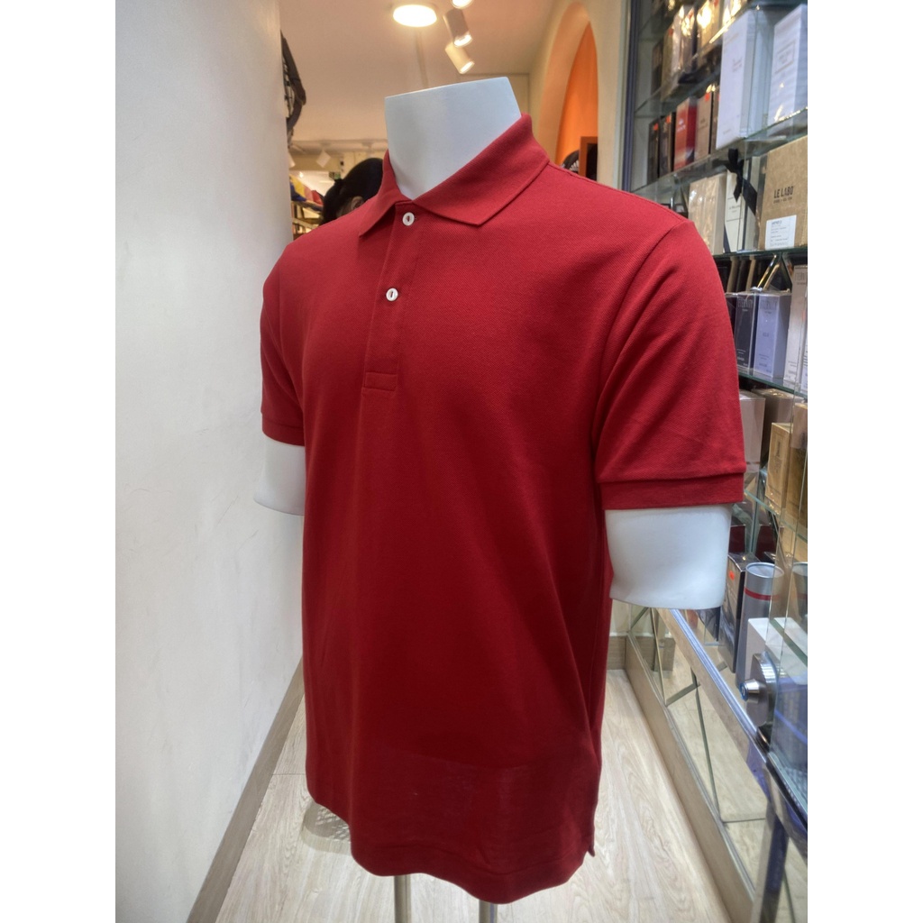 Áo Polo Đỏ trơn Lacoste - PH124451240 - New - PC03