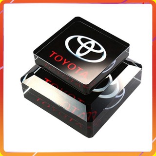 Nước hoa pha lê logo các hãng xe: toyota, mazda, ford, kia, hyundai, honda - hàng chính hãng