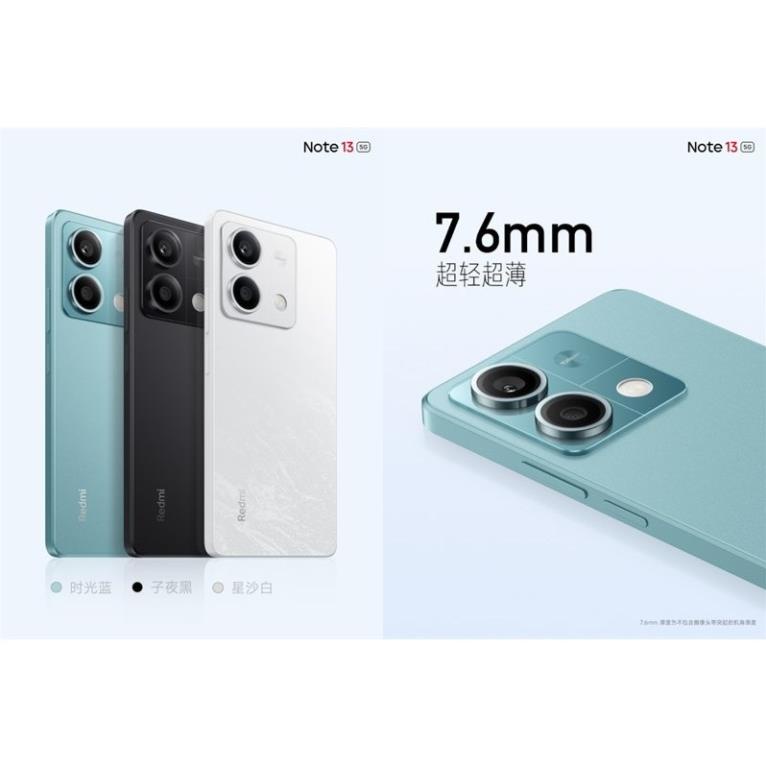 Điện thoại Xiaomi Redmi Note 13 5G /pin 5000mAh /Hàng Nhập khẩu fullbox nguyên seal bảo hành 12 tháng