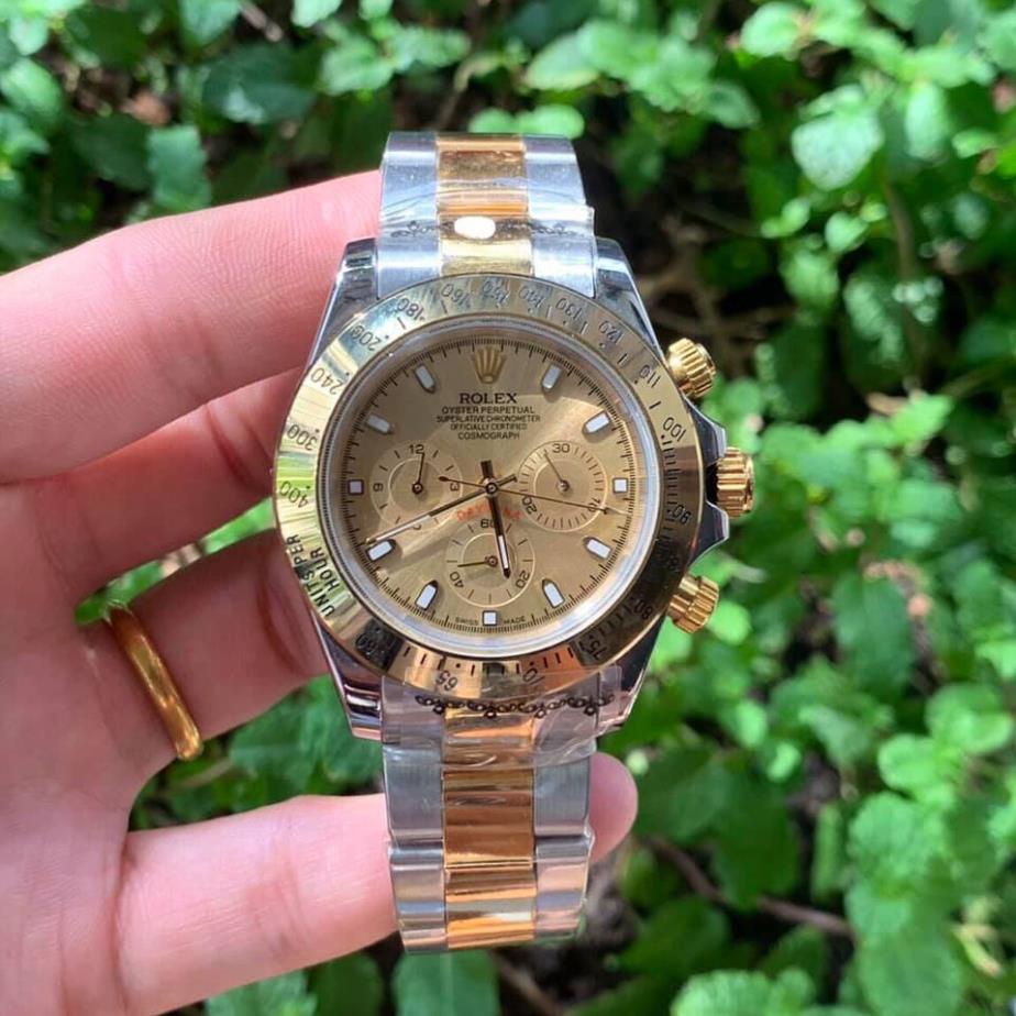 Đồng Hồ Nam Daytona Cosmograph 116503 Yellow Gold - Size 40mm mặt trắng vỏ vàng