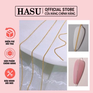 Dây xích trang trí móng chuyên dụng - dây xích chạy viền móng vàng bạc