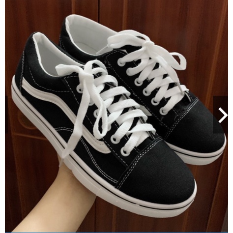 RẺ VÔ ĐỊCH Gía gốc GIÀY VANS OLD SKOOL MÀU ĐEN Giày neaker nam nữ